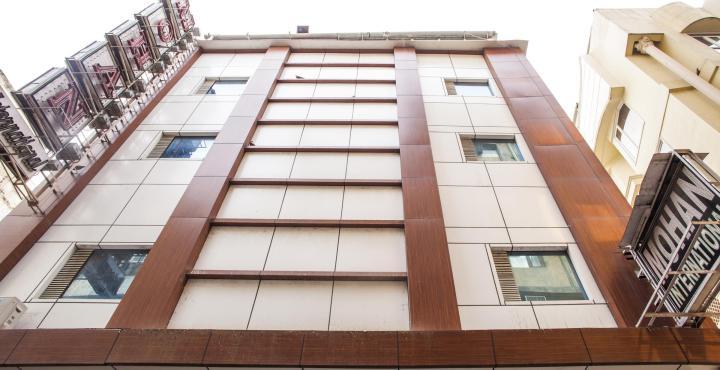 Hotel Mohan International Nowe Delhi Zewnętrze zdjęcie